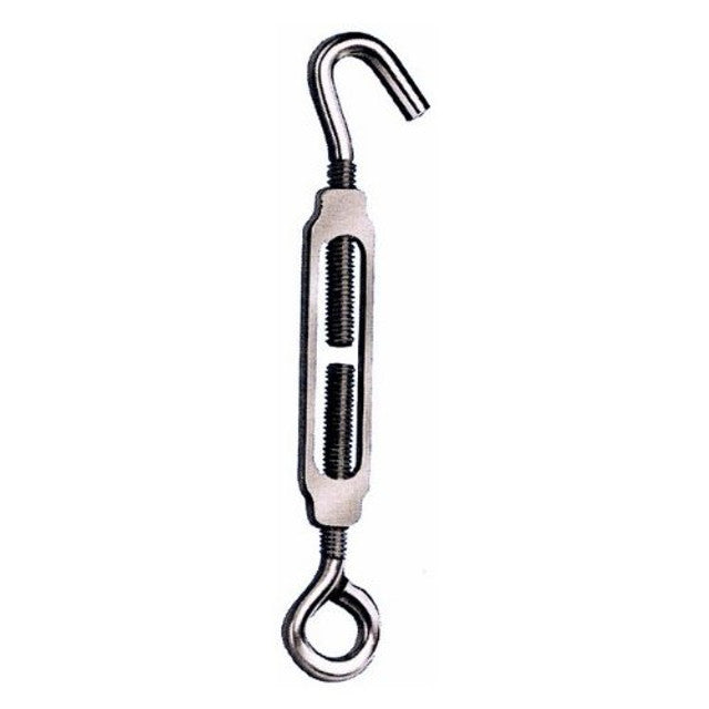 Zinc Plated Hook to Eye Turnbuckle 5/16", 6" - 9"
