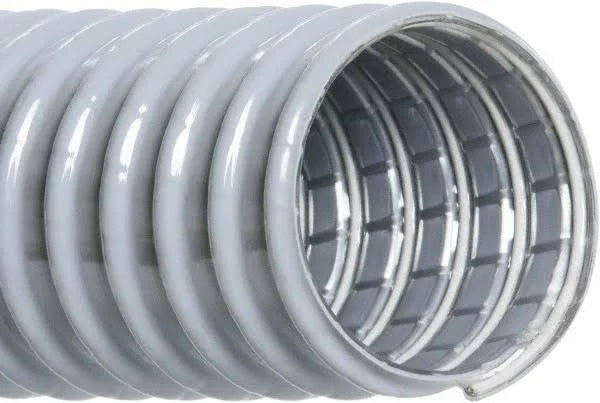 3 1/2" Vinyl Flexible Drop Tube (Sold by the Foot)