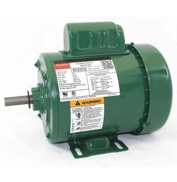 Dayton Farm Duty Motor 1/2 HP 1725 RPM