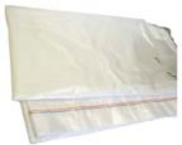 Transparent Single Hem Curtain 4'X9"