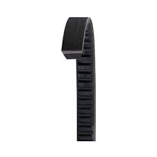 AX63 Cogged V-Belt, 65" Outside Length, 1/2" Top Width, 1 Ribs