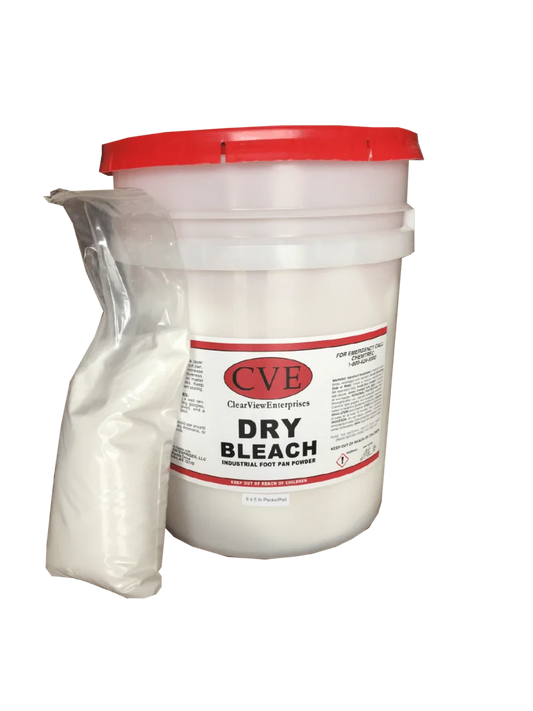 Organic Dry Chlorine Bleach 9 X 5lb Bag Pail