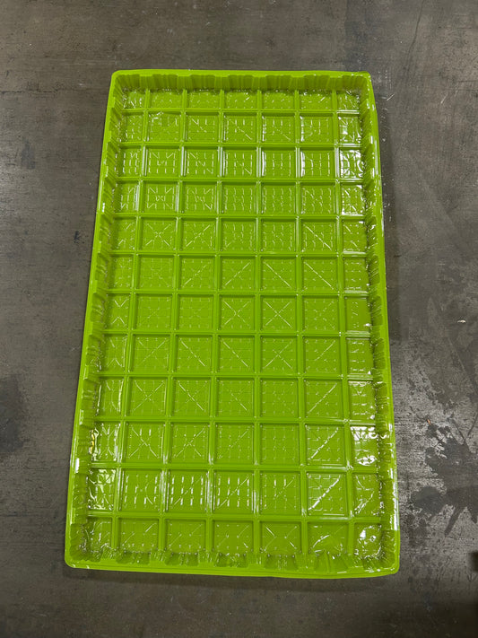 Pur-Chick Green Plastic Feeder Tray 20X12X2 (200 Budle)
