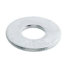 1/4 in. Zinc Flat Washer (100-Pack)
