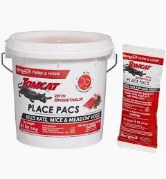 Tomcat 22-Count Bromethalin Place Pacs Pail