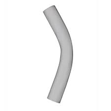 PVC ELBOW, 3.5" X 45 DEGREE SWEEP