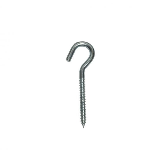 OPEN END SCREW HOOK 3 1/2" X 1/4"